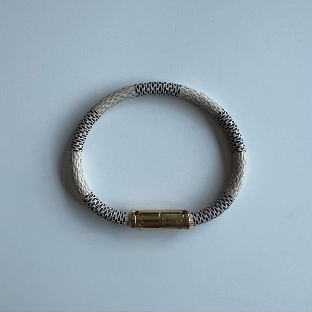 Louis Vuitton Keep It Bracelet Damier Azure